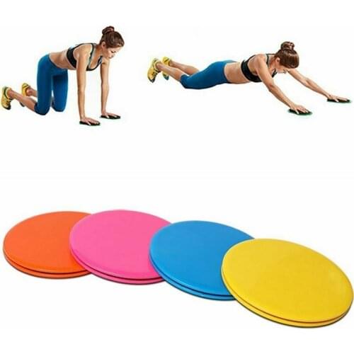 2pcs Gliding Discs Slider Fitness Disc Exercise Sliding Plate For Yoga Gym Abdominal Core Training Exercise Equipment Dropship