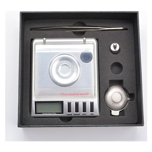 20pcs 2015 new 0.001g / 20g Digital Milligram Gram Electronic Scale scales Balance Weight