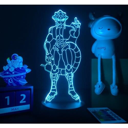 Anime Hunter X Hunter 3D LED Nightlight Ant King Meruem Figure for Bedroom Decor Bedside Lamp Birthday Gift HxH Dropshipping