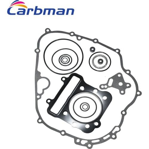 Carbman One Set Complete Gasket Kit Top End Head For KAWASAKI KX250F 2004-2005 Suzuki RMZ250 2004-2006 Gasket Kit Engine