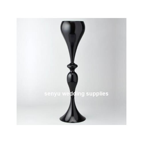 Black& white wedding vase metal vase flower vase for wedding decoration,party decoration,event decoration senyu01060