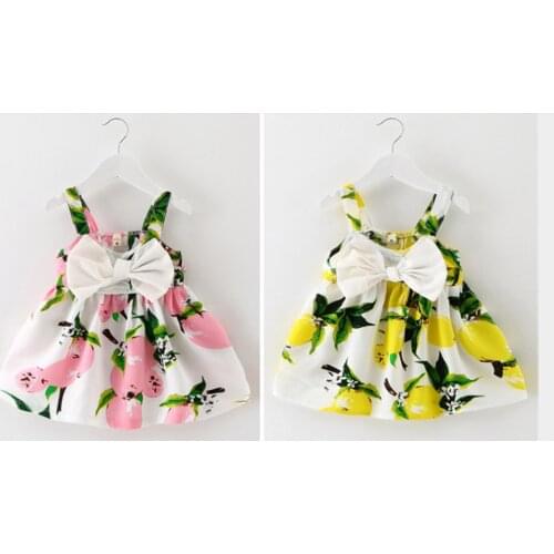 Infant Newborn Baby Girl Princess Dress Bowknot Party Tute Dress Summer Clothes