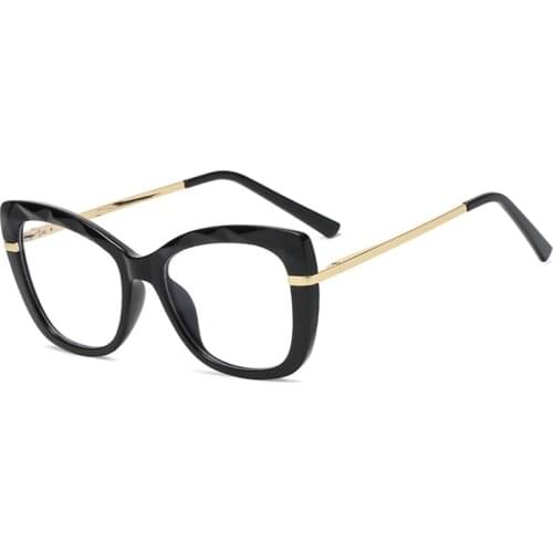 DOISYER 2021 New Anti blue light glasses TR90 square frame spring leg flat lens