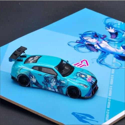 1/64 Scale fine sports car alloy diecast simulation MA Static car model fans collections home decoration decoration hardcover