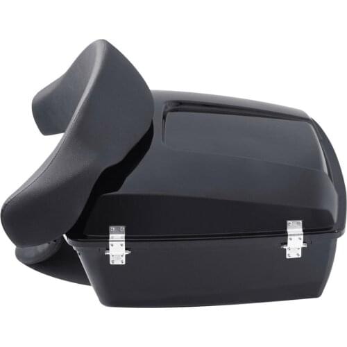 Motorcycle Chopped Trunk Backrest For Harley Tour Pak Touring Road King Street Glide Road Glide 1997-2013