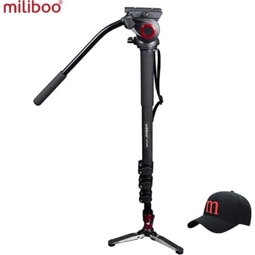 MTT705B Portable Carbon Fiber video camera Tripod & Monopod for ProfessionalCamera Camcorder/Video/DSLR Stand