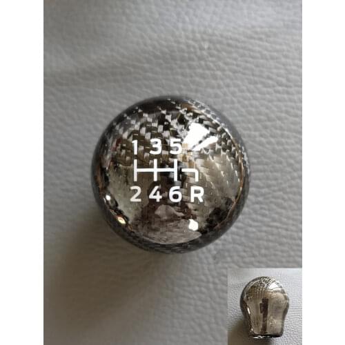 New Manual 6 Speed Racing Carbon Fiber Gear Shift Knob For Toyota GT86 Subaru BRZ WRX STI