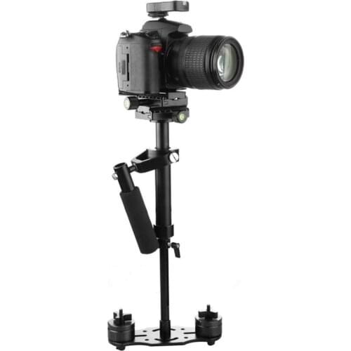 New Portable Gradienter Handheld Stabilizer Aluminum Alloy Steadycam Retractable Stabilizer for DSLR Camera DV Camcorder
