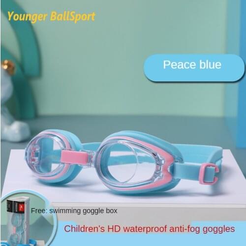 Myopia Children Swimming Boy goggles Anti-Fog HD professional Sports water goggles swim eyewear Waterproof Kids Swimming glasses