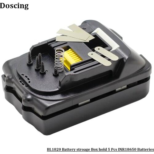 BL1815 PCB Circuit Board BMS +Li-Ion Power Tools Battery Case Replacement For Makita 18V BL1830 BL1820 LXT400 Plastic Shell