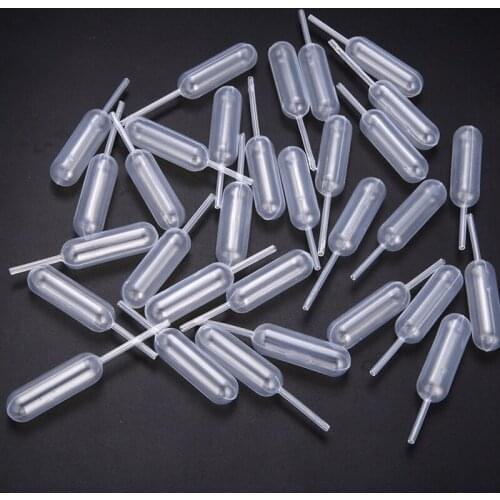 Hot sale 50pcs/LOT 4ml Plastic Squeeze Transfer Pipettes Dropper Disposable Pipettes For Strawberry Cupcake Ice Cream Chocolate