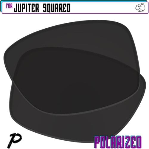 EZReplace Polarized Replacement Lenses for - Oakley Jupiter Squared Sunglasses - Black P