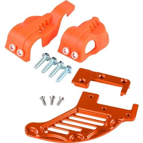 Right Left sides WP fork leg shoe guard protector Cover for KTM 125 200 250 300 350 400 450 500 EXC SX SXF XC XCF EXCF EXCW XCFW