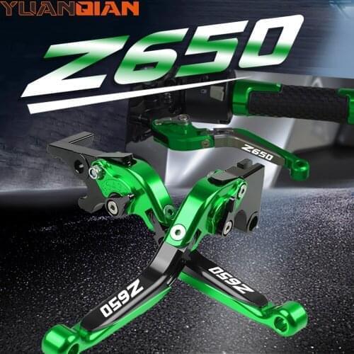 For KAWASAKI NINJA650 NINJA Z 650 Z650 2016 2017 2018 2019 2020 Motorcycle Alumnium Accessories adjustable Brake Clutch Levers