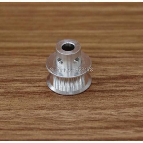 1PCS/Lot GT2 pulley GT2 20 teeth bore 5mm for belt width 6mm 2GT 20teeth Aluminum