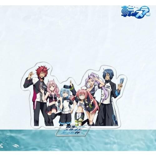 That Time I Got Reincarnated as a Slime Rimuru Shuna Nava Acrylic Stand Figure Anime Model Toy Gifts Desk Decor Cosplay