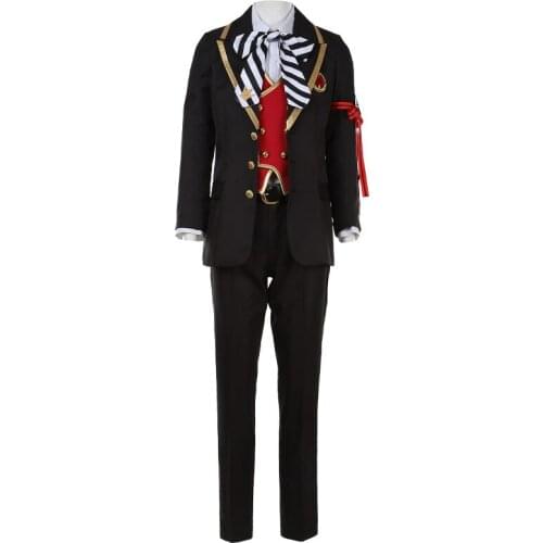 Twisted Wonderland Riddle Trey Deuce Cosplay Costume Uniform Men Women Outfit Halloween Party Costumes