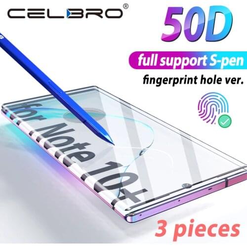 Tempered Glass For Samsung Galaxy Note 10 Plus Phone Glass Screen Protector Film For Samsung Note 10plus S10E Protective Film