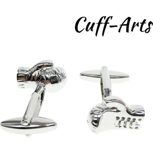 Cuffarts Boxing Gloves Cufflinks For Men Shirt Brand Cuff High Quality Novelty Cuff Links Gift Men Jewelry Tie Clips C10111