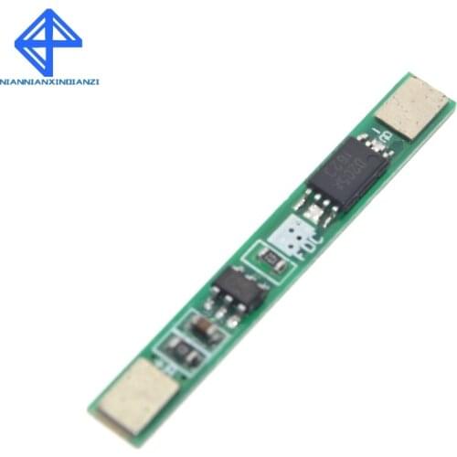 5PCS 1S 3.7V 3A li-ion BMS PCM battery protection board pcm for 18650 lithium ion li battery