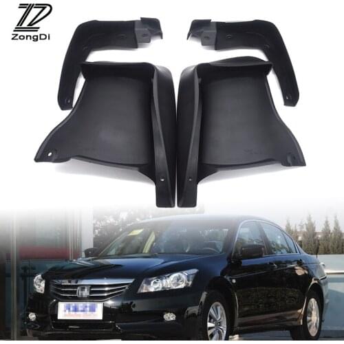 ZD Car Front Rear Mudguards For Honda Accord Sedan 2008 2009 2010 2011 2012 Accessories Mudflaps Car-styling 1Set/4Pcs Fenders
