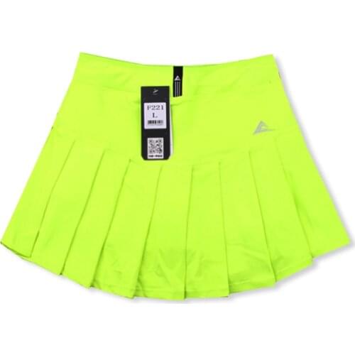 Women Tennis Skirt Quick Dry Sport Badminton Skort Wear Skirt Pleated Pants Pocket Running Fitness Skirt Cheerleaders Clothing