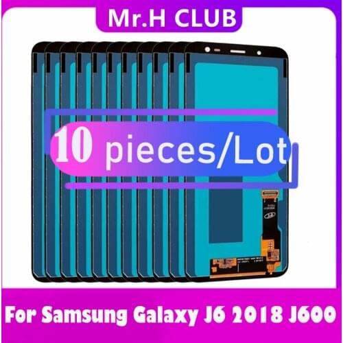 10 Pcs/Lot Screens INCELL For Samsung Galaxy J6 2018 J600 J600F J600Y SM-J600F J600G J600FN LCD Display Touch Screen Assembly