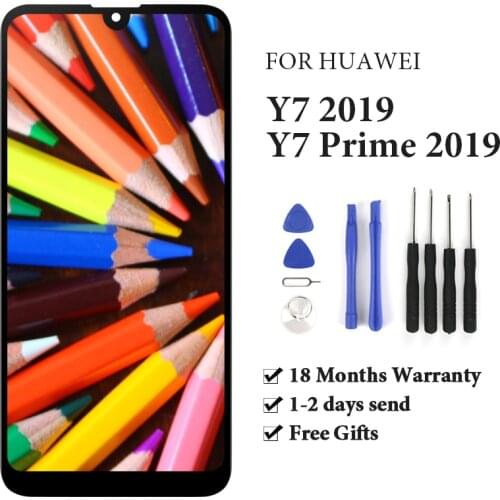 100% test For Y7 2019/Y7 Prime 2019 lcd screen for mobile phone lcd display assembly replacement
