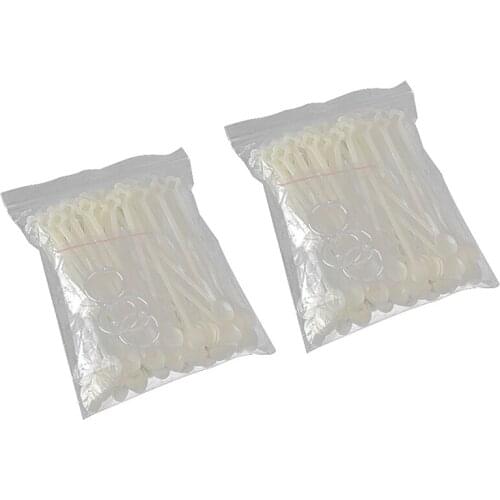 200PCS False Nails Display Tips Natural Color Card Practice Tips Polish Shows Manicure Buckle Ring Nail Art Tool