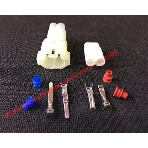 5 Set Sumitomo HM 090 automotive connector Female Male 2 Pin Power Battery Waterproof Electronic Connector 6187-2801 6187-2804