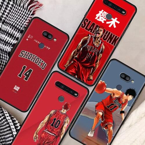 Slam Dunk Anime Phone Case For LG K41s K61 G6 K50 Q60 G7 K50s K40s K71 K40 K42 K52 G8 Cover Soft Black Shell