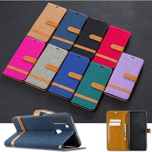 For Samsung Galaxy A01 Case Cover Cloth Stitching Soft Silicone Funda Case For Samsung A01 A015F A015 SM-A015F Case wallet Cover
