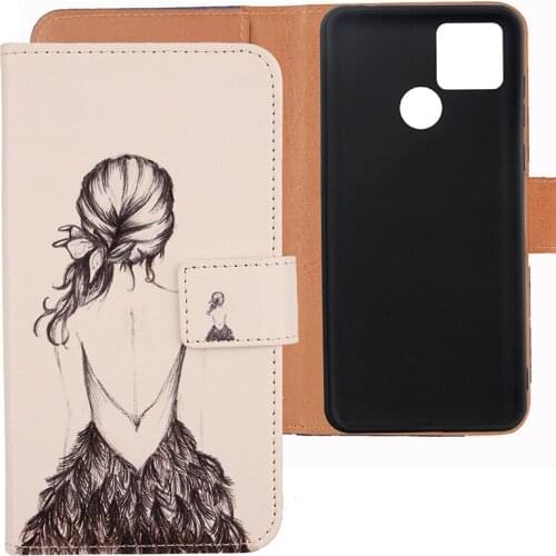 For Google Pixel 5 5.78" Case Leather Flip with Card Packet Bags Phone Case for Google Pixel 5 Holster