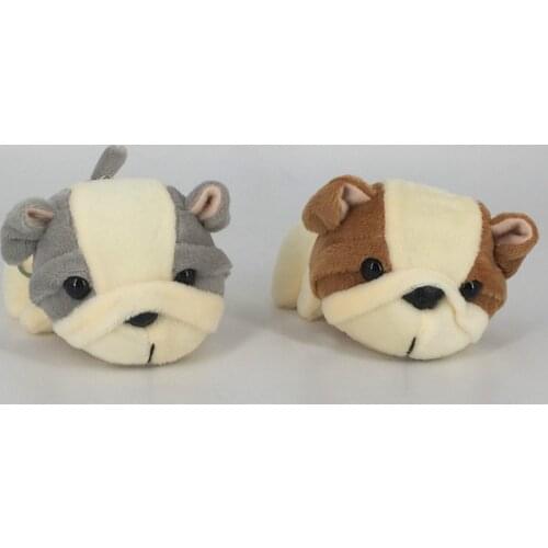 Size 6-12CM Dog Toy , Keychain Plush Stuffed Doll Toy , Stuffed Animal Doll