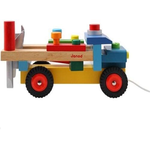 Tools Screwdriver RB04 Assembled nuts Childrens hands-on puzzle Wooden toys