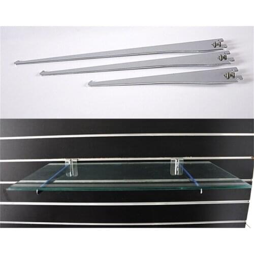 AA shelf mounted bracket glass board holder metal hardware bracket Slot Plate glass wooden board partition Bracket holder rack