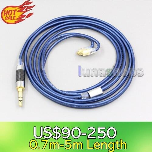 LN006407 99% Pure Silver Earphone Cable For Westone W40 W50 W60 UM10 UM20 UM30 UM40 UM50 Pro