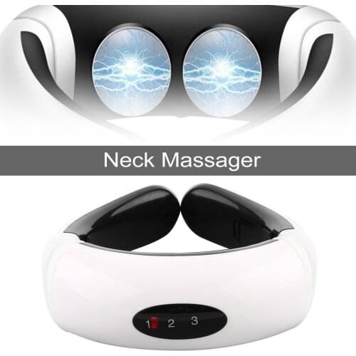 Magnetic Therapy Neck Massager Cervical Vertebra Physiotherapeutic Protection Spontaneous Heating Belt Body Massager
