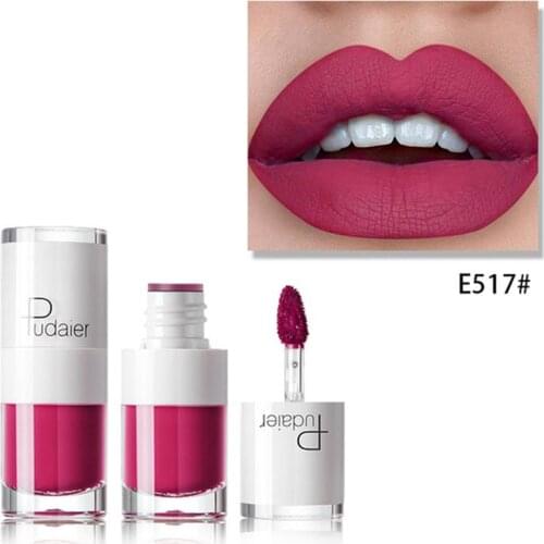 Matte Liquid Lipstick Nude Lip Gloss Makeup Waterproof Long Lasting Moisturizing Cosmetics Non Sticky Lip Tint Beauty Tools