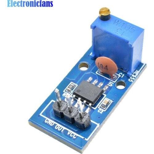 5Pcs NE555 Adjustable Frequency Pulse Generator Module For Arduino 5V-12V 29*12mm