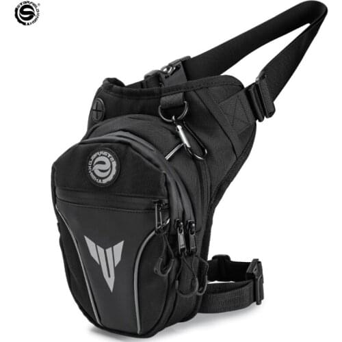 STAR FIELD KNIGHT Motorcycle Leg Bags Waterproof Small Drop Leg Bag Cycling Fanny Pack Waist Shoulder Bag Motorbike Waist Bag
