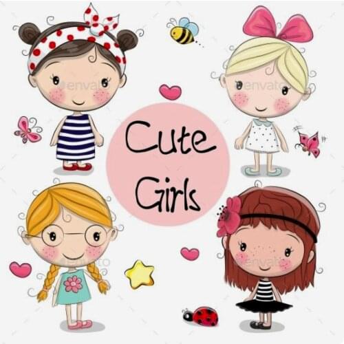 Cartoon Girl Stamp And Metal Die Scrapbooking Alphabet Stamp Embossing Craft Silicone Transparent Stampstampons