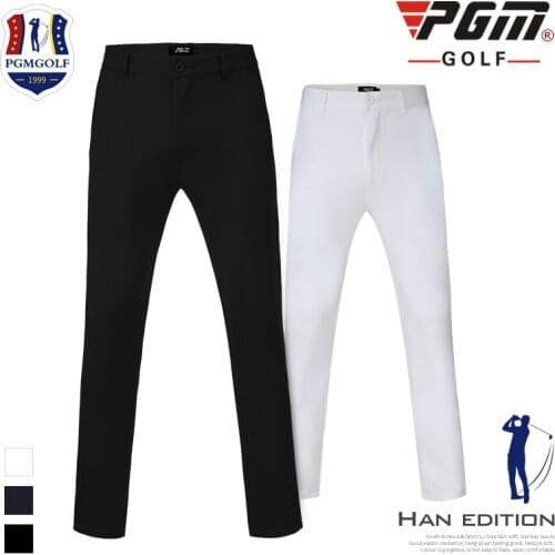 Autumn Winter Men Golf Pants Quick Dry Thickening Sports Golf Trousers High Stretch Slim Pants Outdoor Golf Clubs Clothing A7024