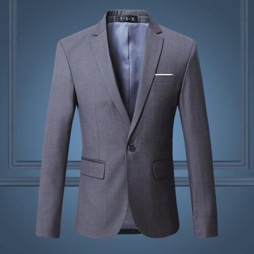 Men Suits Slim Business Formal Casual Classic Suit Wedding Groom Party Prom Single Breasted