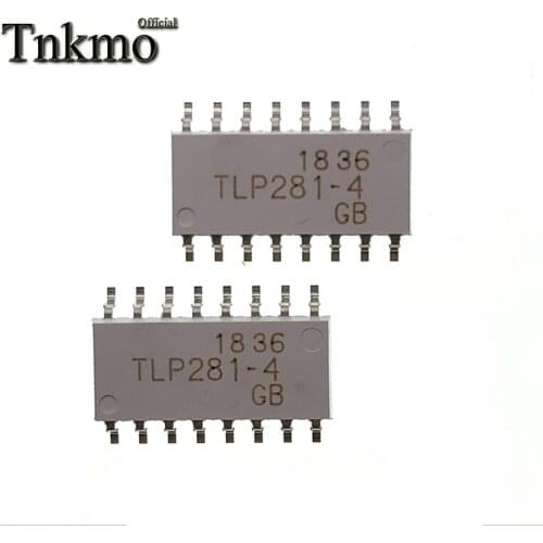 100PCS TLP281-4GB SOP-16 TLP281-4G SOP16 TLP281-4 TLP281 281-4GB 281 Photocoupler New and original