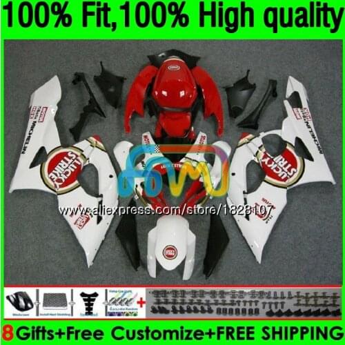 OEM For SUZUKI GSXR-1000 GSX R1000 GSXR 1000 CC 05 06 42BS.10 Lucky Strike GSX-R1000 1000CC 05 06 K5 GSXR1000 2005 2006 Fairing