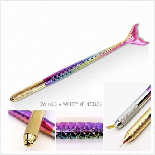 1Pcs Beauty Microblading Tattoo Pen for Semi-Permanent Makeup Body Art Eyebrow Lip Eyeline Manual 3D Pen Tool Accessory Supply