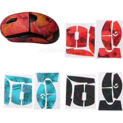 Handmade Anti-Slip Gaming Mice Sticker Suck Sweat Ultra-thin Gaming Mouse Skins for Logitech G Pro Wireless Mouse Skin