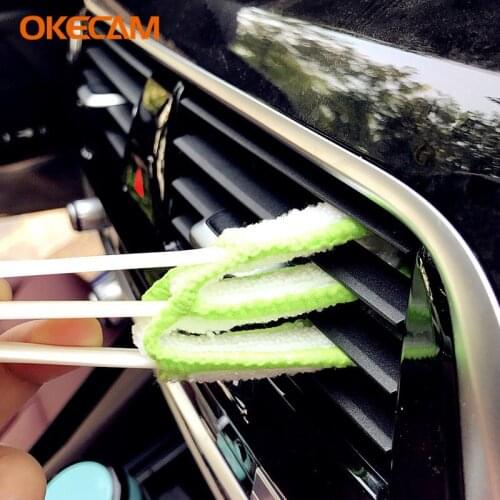 For Toyota Corolla Yaris Avensis Rav4 Camry Auris Hilux Chr Prius Prado Celica Vitz Car Air Conditioner Vent Slit Cleaning Brush