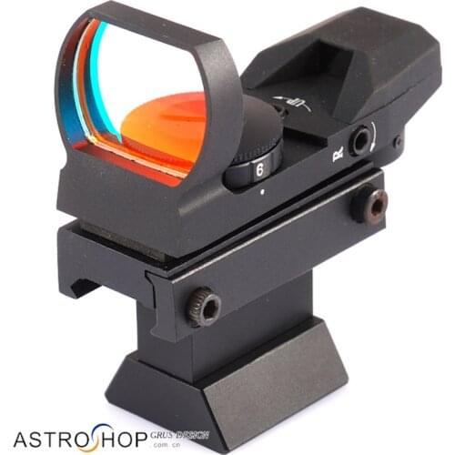 Hercules Red Dot Finder Scope 7 Levels Telescope Finderscope Star Pointer Full Metal Starpointer S7986